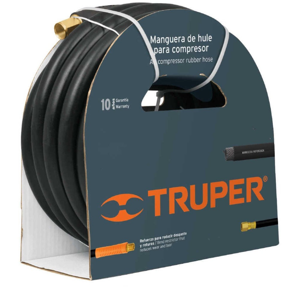 Truper Rubber Hose for 1/4'' Compressor 15m