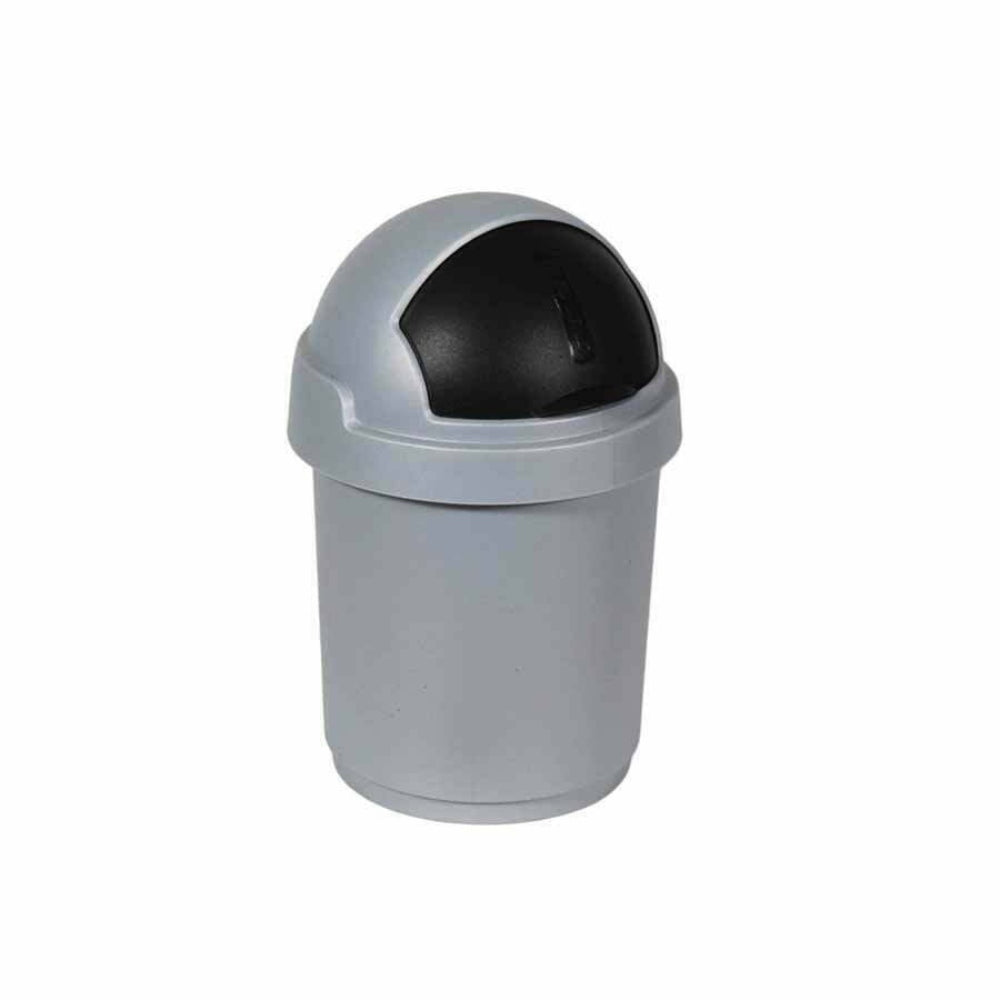 Curver Bullet Bin 10L with Roll Top - Grey