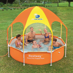 Bestway Splash-in-Shade Above Ground Pool Set, Round