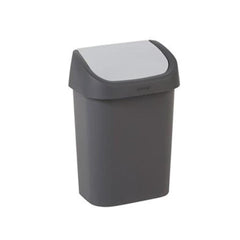 Curver Mistral Bin 9L with Swing Top - Anthracite