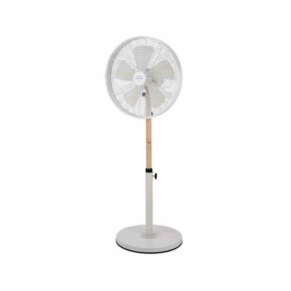 Domair Java Stand Fan 40cm - White