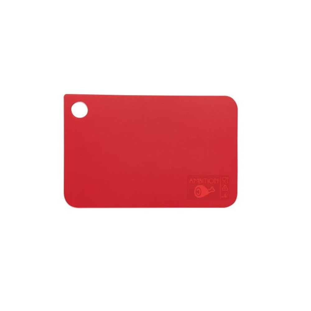 Ambition Molly Cutting Board 24.5 x 16cm - Red