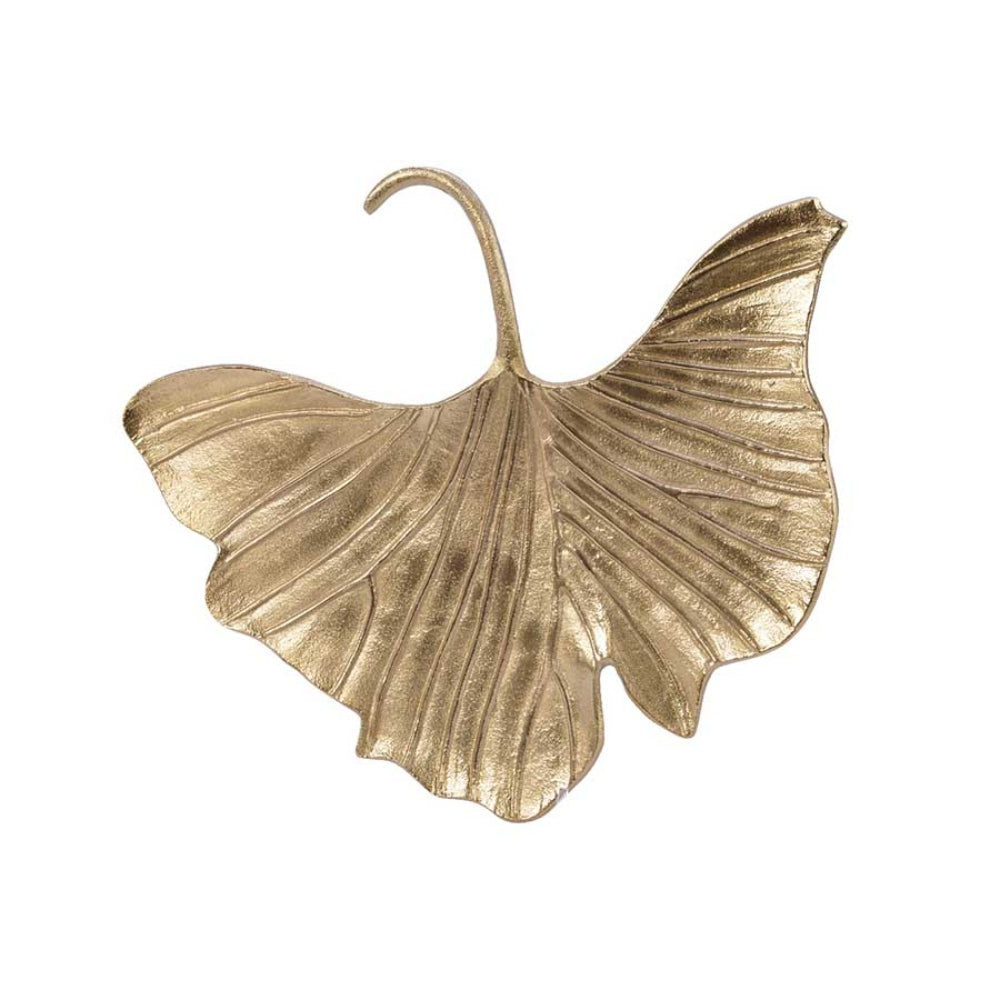 Decoris Aluminium Ginkgo Leaf Tray 25cm