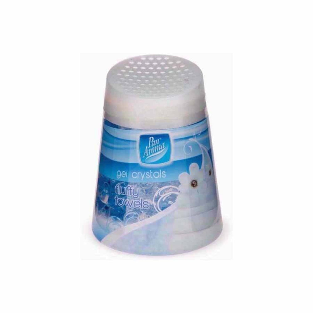 Pan Aroma Air Freshener Gel Crystal Fluffy Towel x12