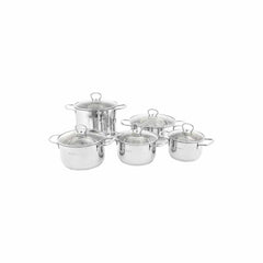10 PCS STAINLESS STEEL COOKWARE SET - DALLAS
