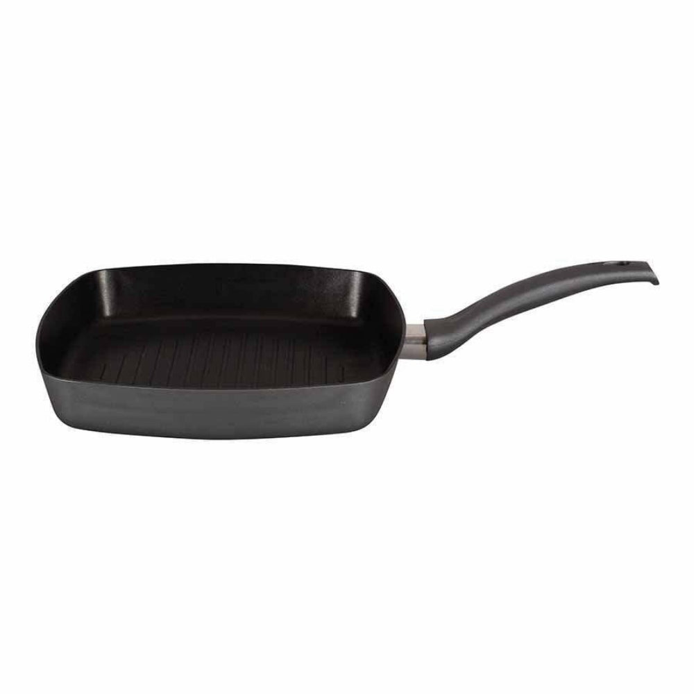 Ambition Grill Pan with Ilag Basic Coating 26 x 26cm - Graphite