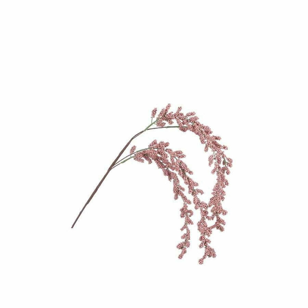 Mica Hanging Spray Berry 85cm - Mauve