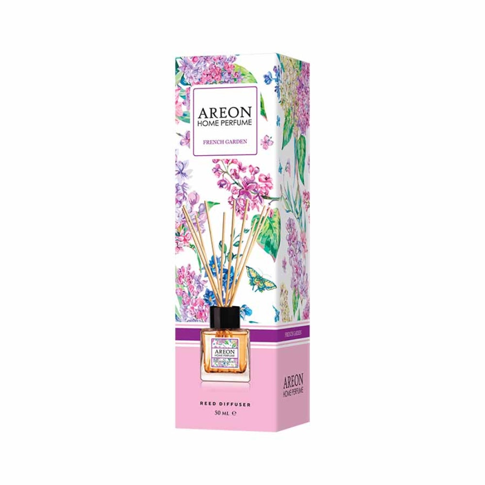 Areon Home Fragrance 50ml with Sticks - French Gardan