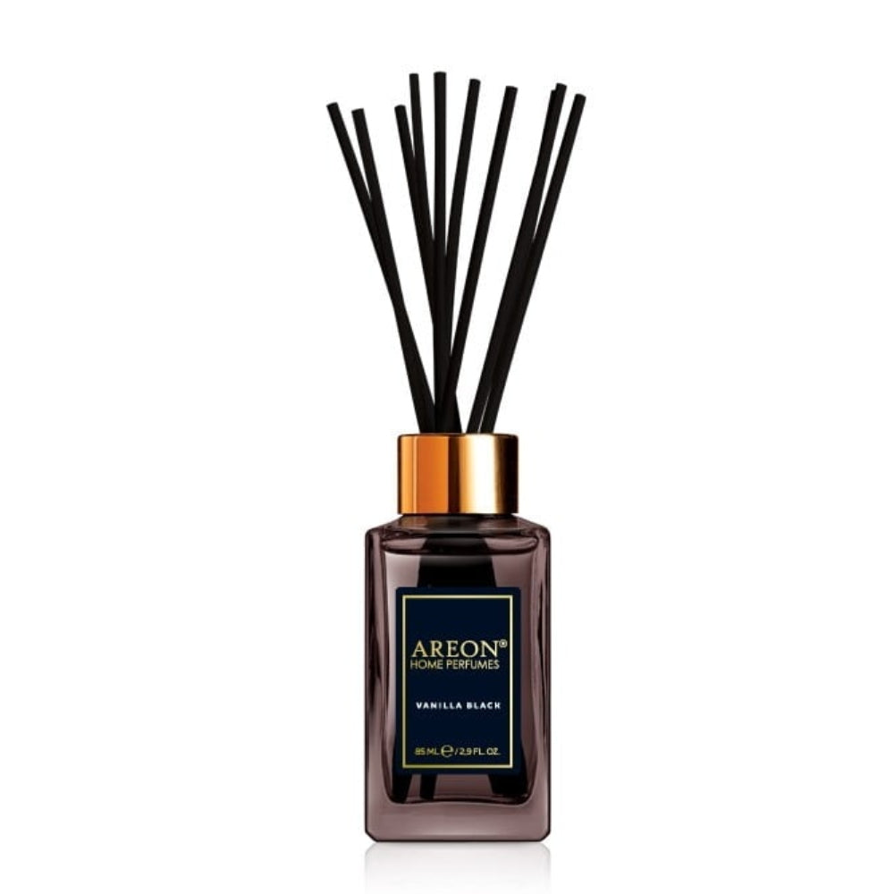 Areon Home Fragrance 85ml with Sticks - Vanilla Black