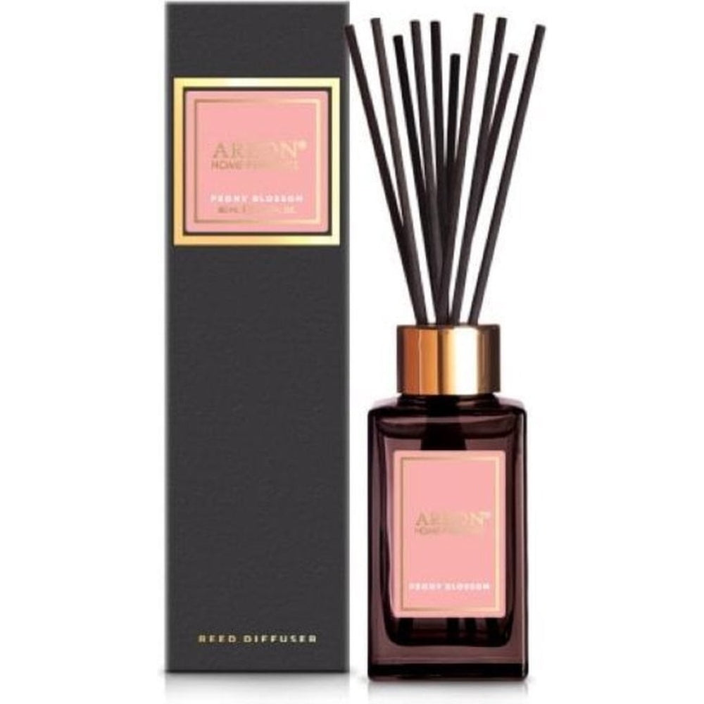 Areon Home Fragrance 85ml with Sticks - Premium Peony Blossom