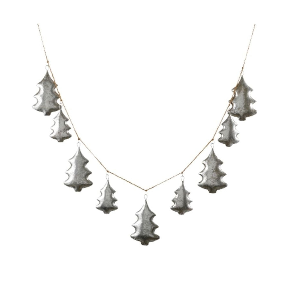 House of Seasons Christmas Tree Garland 135cm - Silver