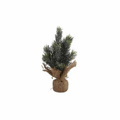 House of Seasons Christmas Tree with Burlap Base and 12 Tips 20cm