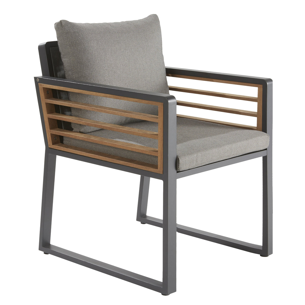 Naterial Ionis Dining Armchair Grey