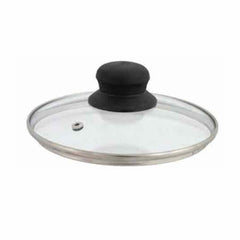 Domotti Glass Lid with Valve 18cm