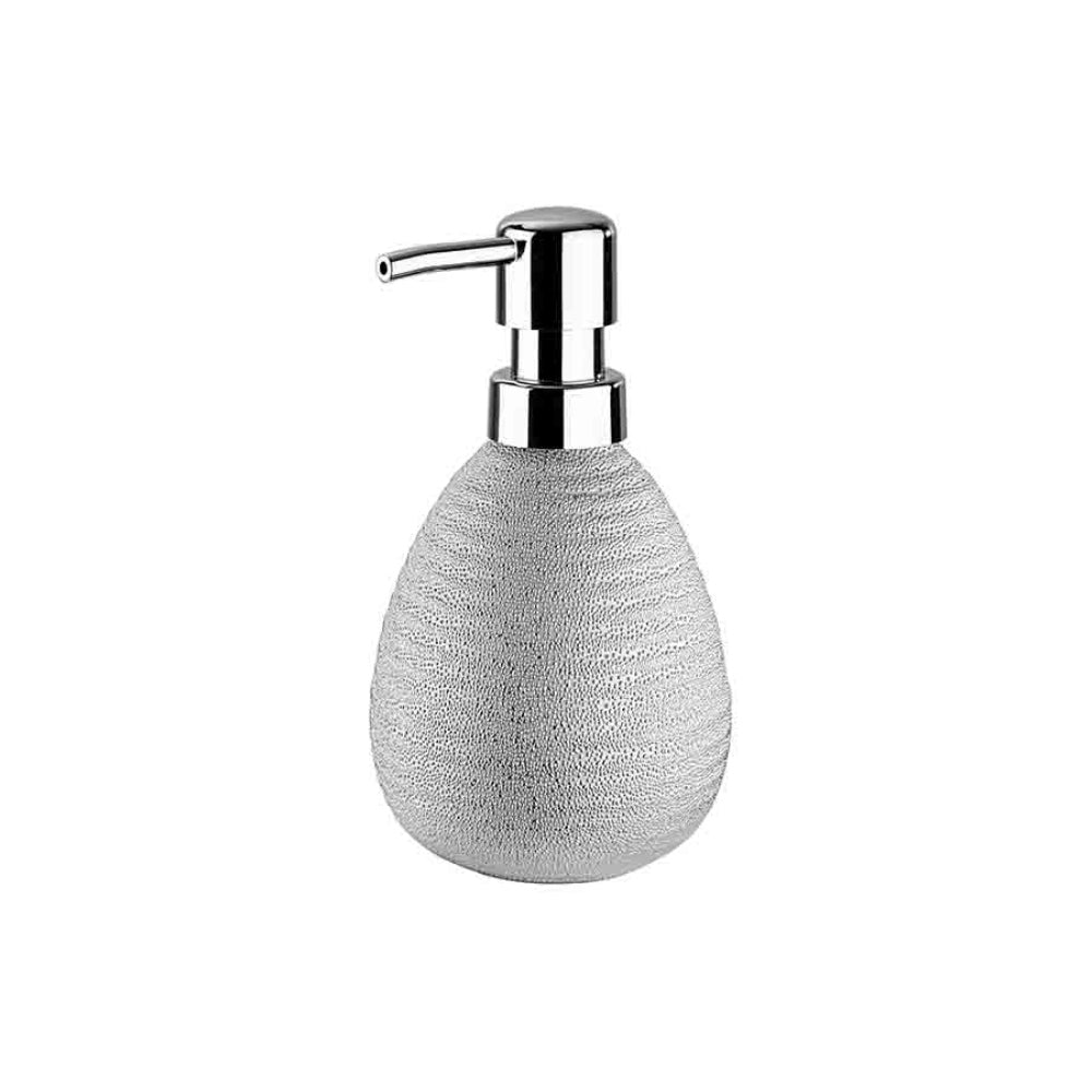 Wenko Polaris Juwel Silver Ceramic Soap Dispenser