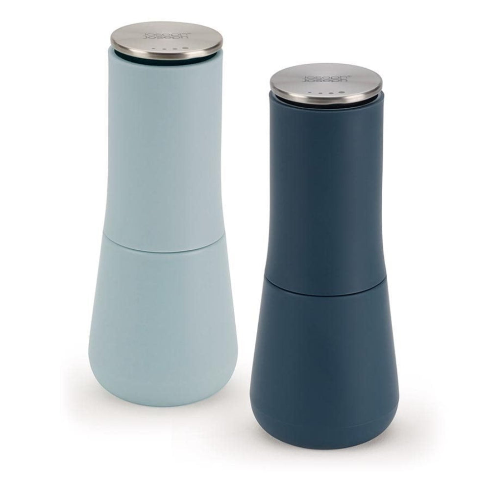 Joseph Joseph Milltop Salt and Pepper Shaker - Sky Blue Edition