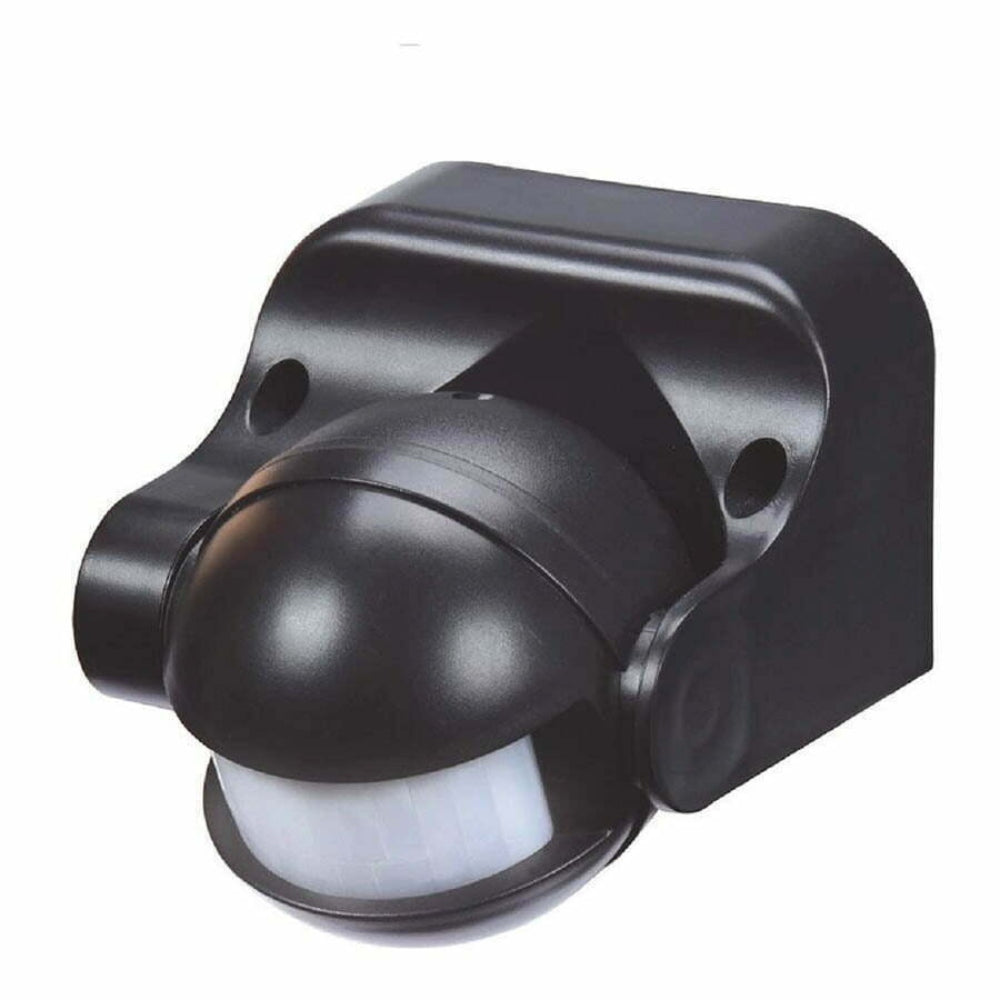 Optonica Led Pir 180° Motion Sensor 12m IP44 - Black