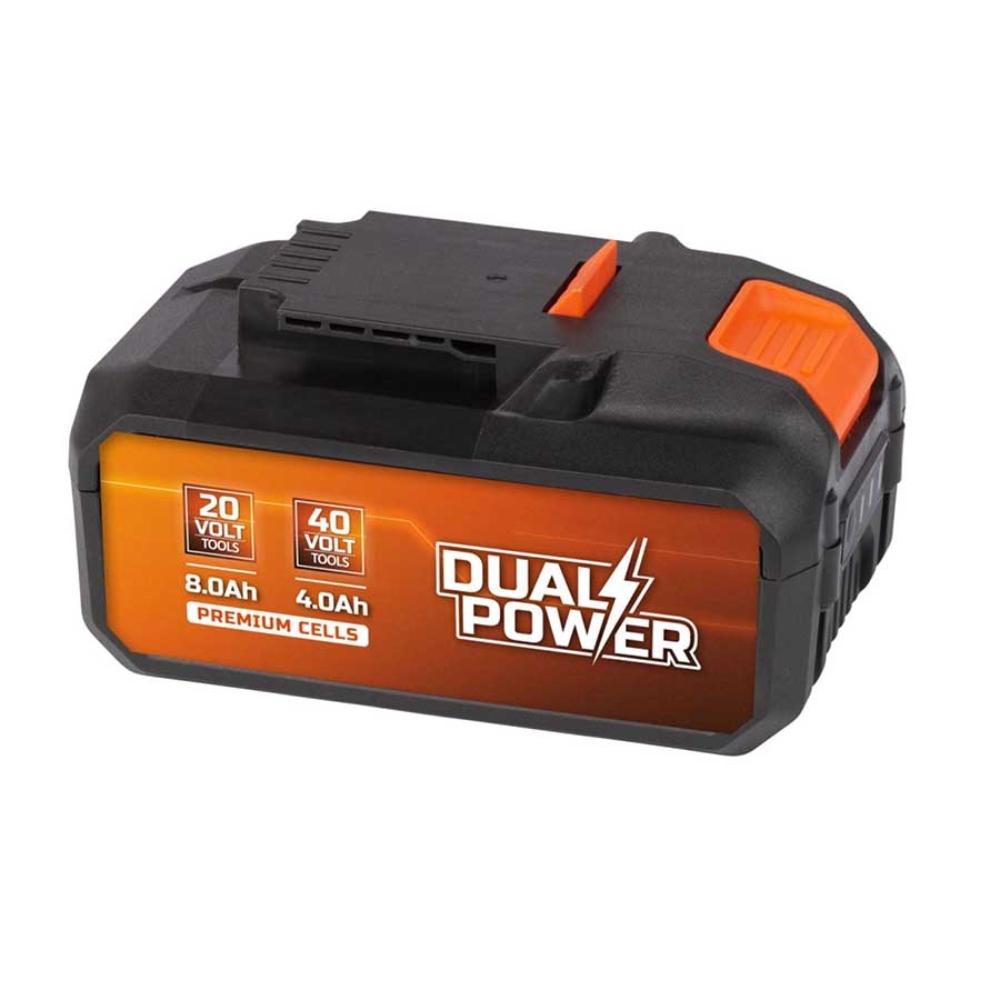 Powerplus Dual Power Li-Ion Battery 8.0/ 4.0Ah