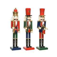 Decoris Firwood Nutcracker 76cm - 3 Assorted Colours