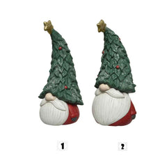 Decoris Ceramic Gnome with Glitter 29cm - 2 Assorted