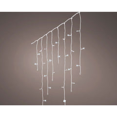 Lumineo Snowing Icicle 720 Led Lights 17.8m - Cool White