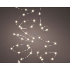 Lumineo Durawise 100 Micro-Led String Light 4.9m - Silver/Warm White