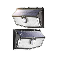 LITOM LTCD217 300 LED SOLAR MOTION SENSOR LIGHTS OUTDOOR-2 PACK
