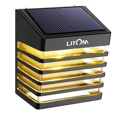 Aeron Litom Solar Fence Deck Light Outdoor With Premium Leds