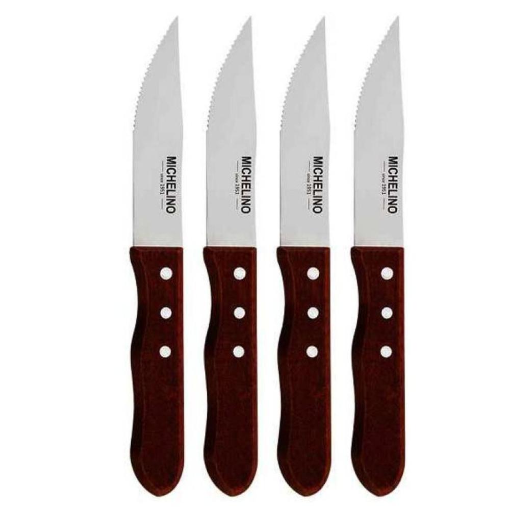 Michelino Jumbo Steak Knife Set of 4