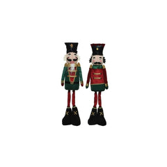 Decoris Polyester Standing Nutcracker 50cm