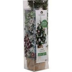 Everlands Imperial Mini Tree 75cm with 20 Shatterproof Decorations - Green