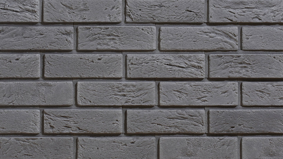 Stegu Boston 1 Grey Tile Brick Slip With Joint - 0.52m2 (32pcs)