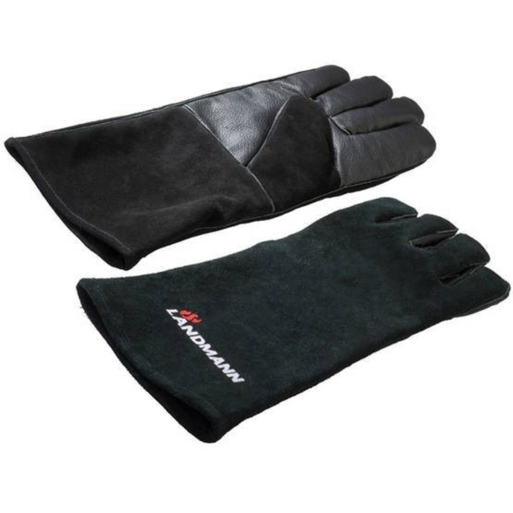 Landmann Barbecue Leather Grill Gloves Set of 2