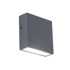 Lutec Gemini XF Wall Light 9.5W with Integrated Led 4000K - Dark Grey