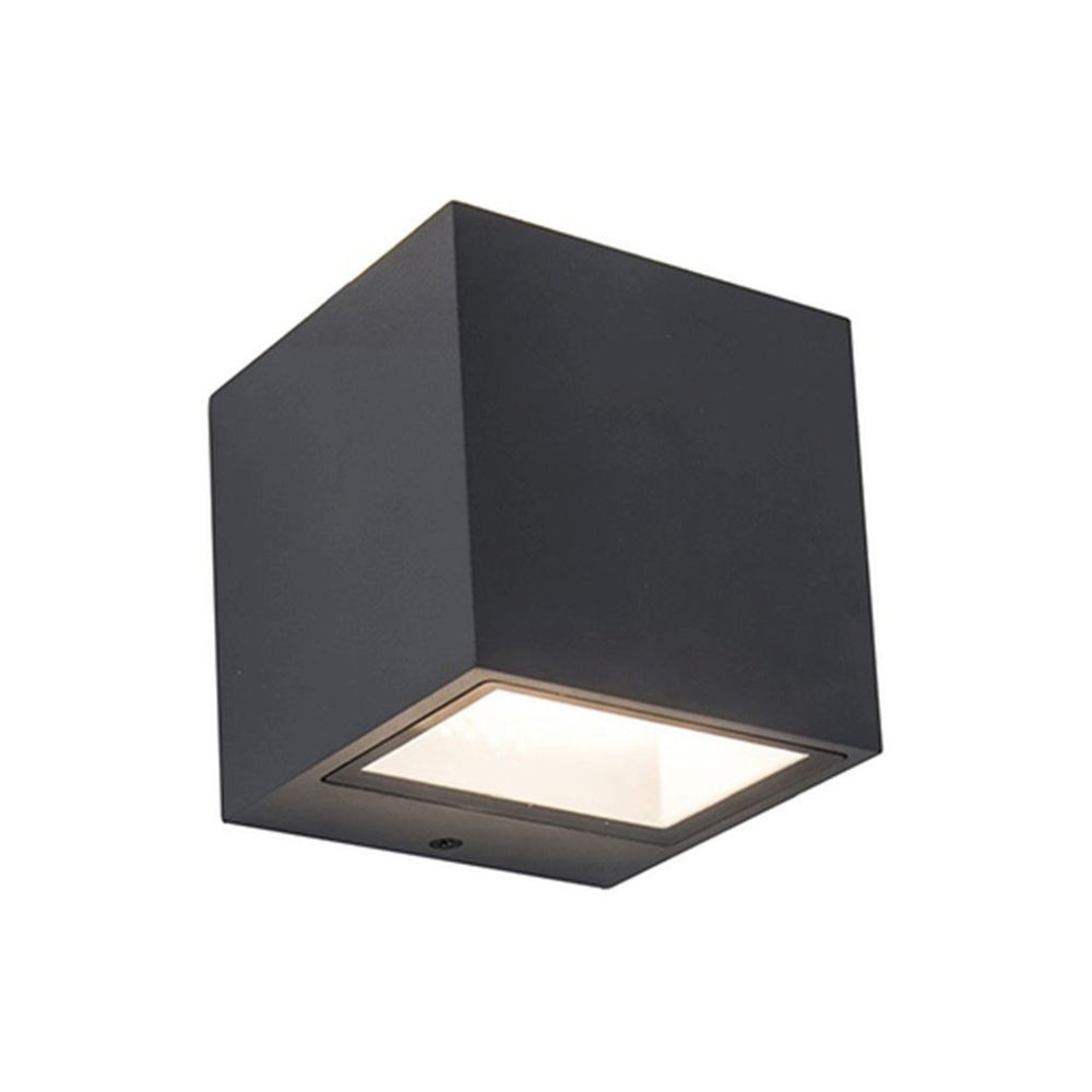 Lutec Gemini Wall Light 9W with Integrated Led 4000K - Dark Grey