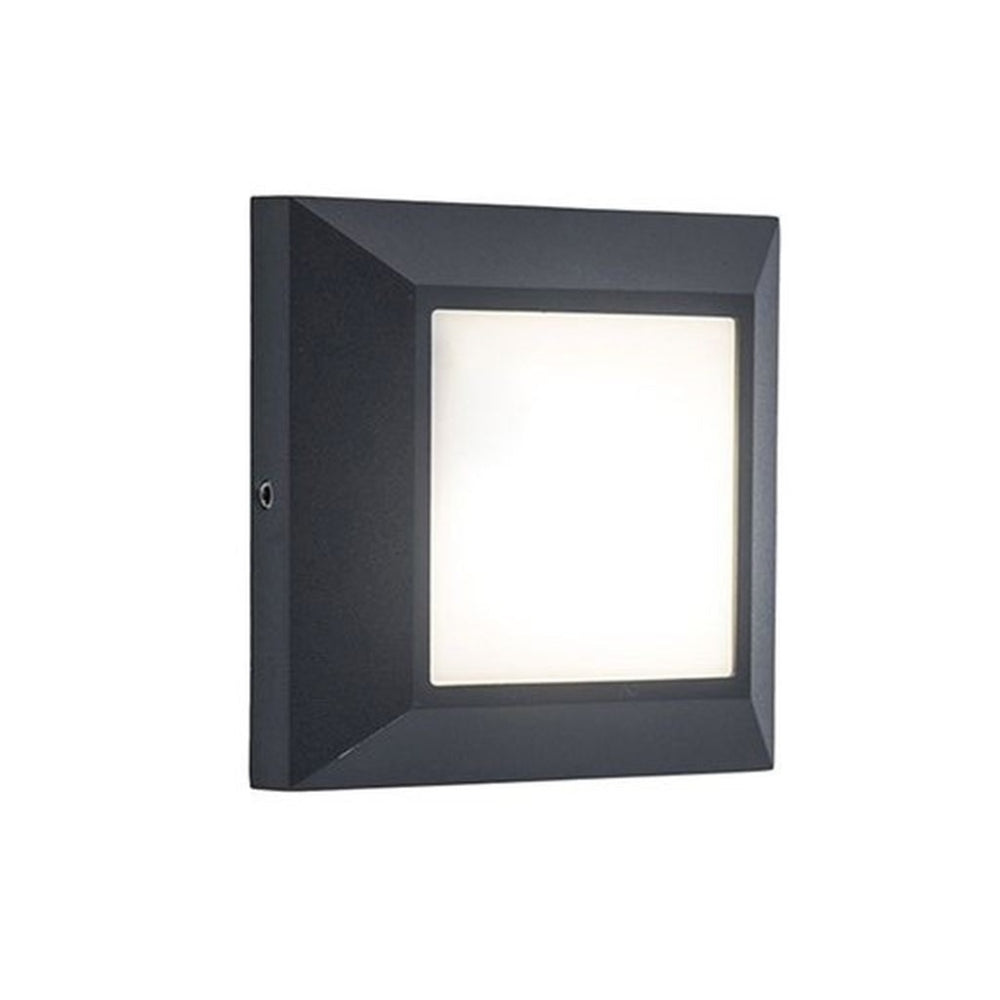 Lutec Helena Wall Light 4.5W with Integrated Led 4000K - Dark Grey