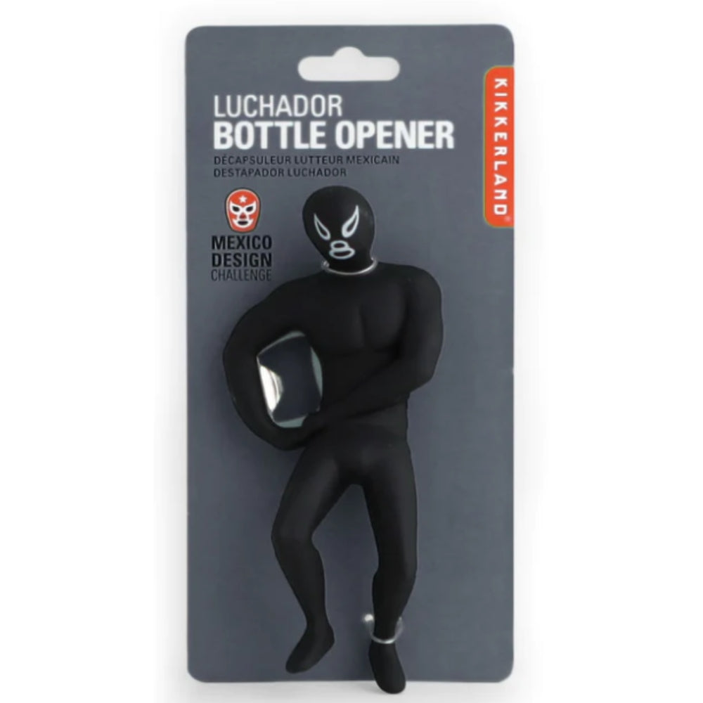 Kikkerland Luchador Bottle Opener - Assorted