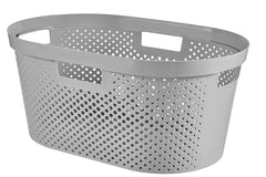 Curver Infinity Laundry Basket 39L - Grey