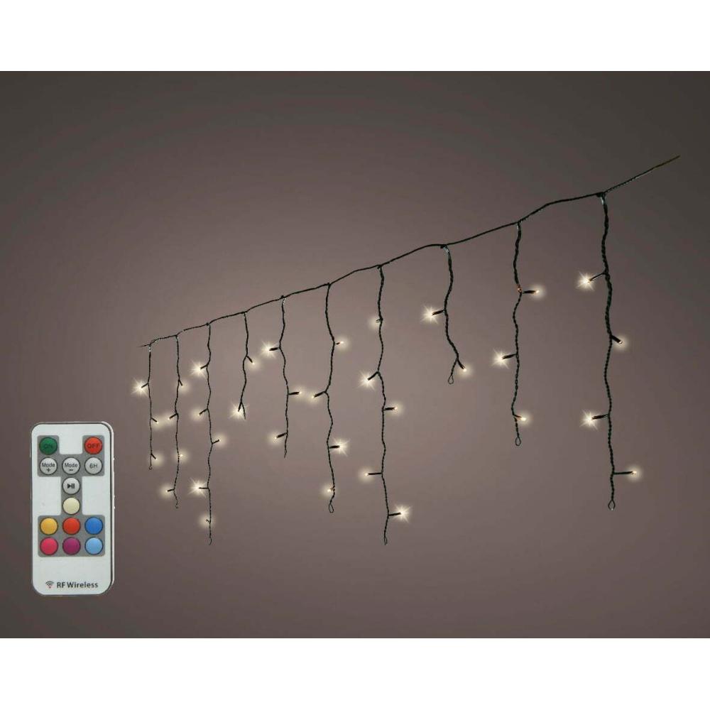 Lumineo 150 Led Dancing Icicle Lights 585cm with Remote Control