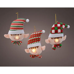 Lumineo BO Hanging Polyester Elf 15cm