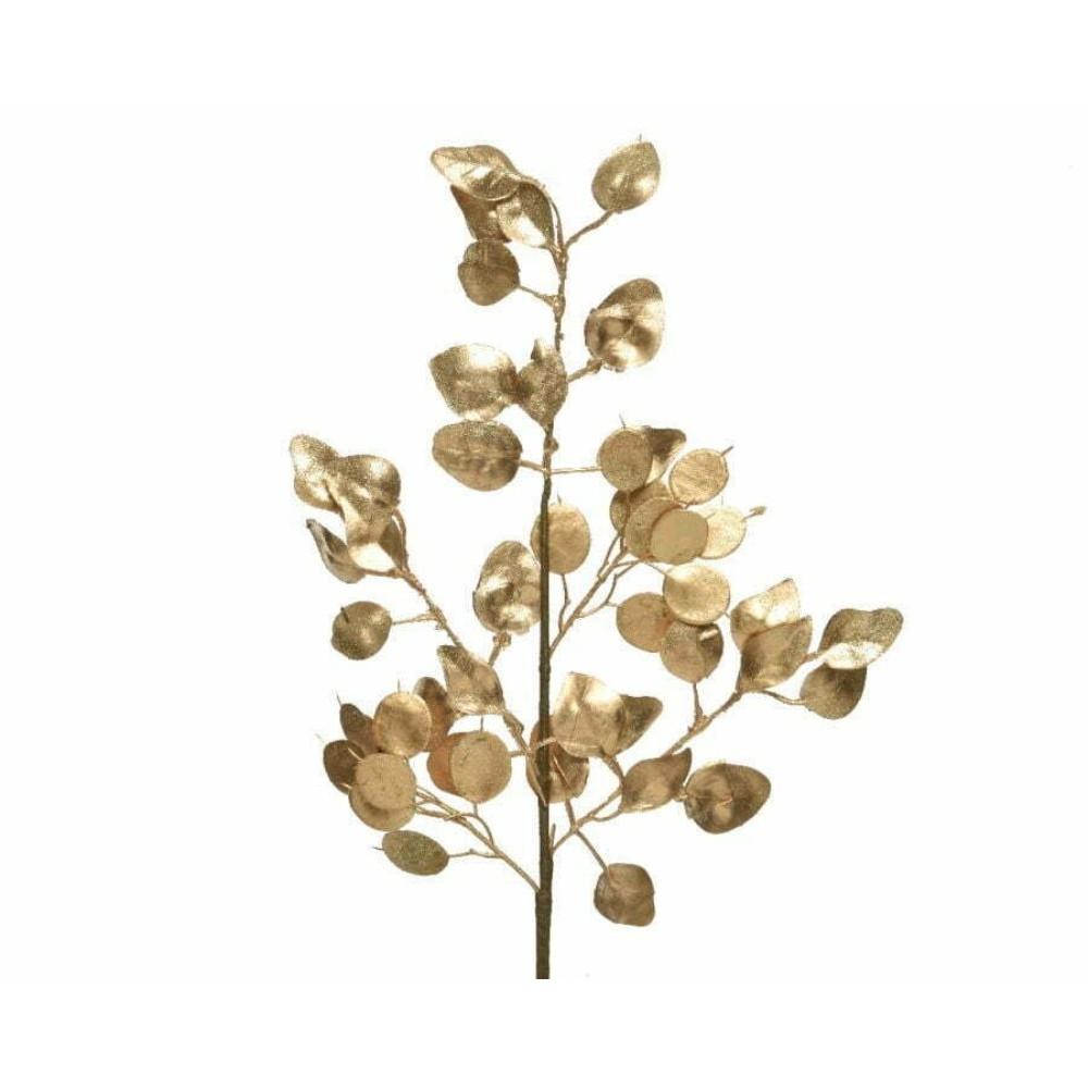 Decoris Plastic Spray Branch 65cm - Gold