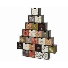 Decoris Paper Advent Calendar in a Tree Form 44cm