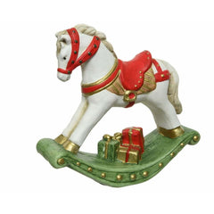 Decoris Terracotta Rocking Horse 16.5cm