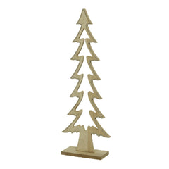 Decoris MDF Tree with Glitter Outline 60cm