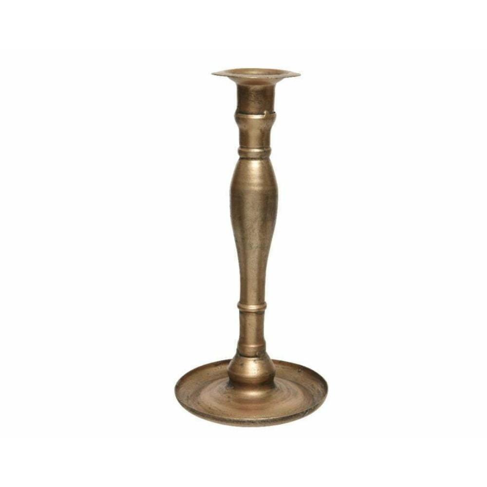 Decoris Iron Candle Holder 21cm - Gold