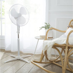 Equation Stand Fan 40cm 45W - White