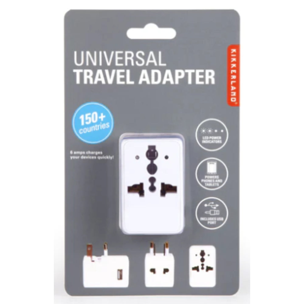 Kikkerland Universal Travel Adapter