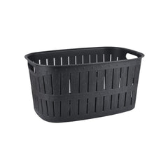 LAUNDRY BASKET 27L, BLACK