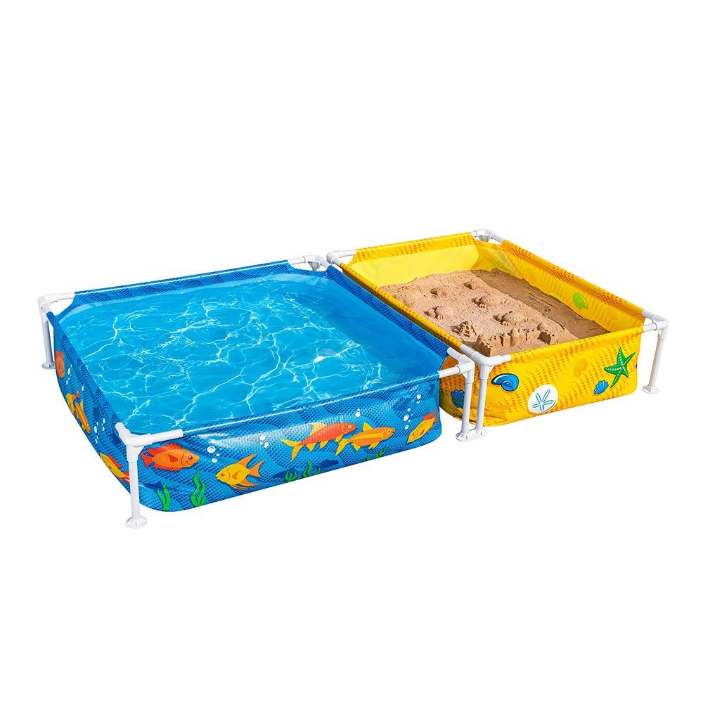 Bestway My First Frame Pool 213 x 122 x 30.5cm with Sandpit