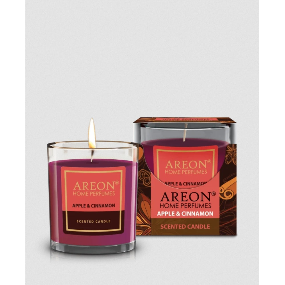 Areon Scented Candle Apple & Cinnamon